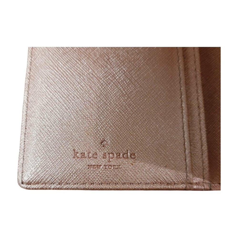 Kate Spade New York Slim Bifold Wallet Rose Gold - Picture 8 of 8